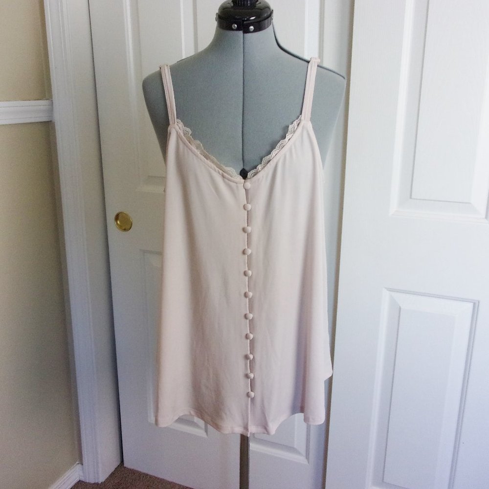 Torrid Cami Tank Top Lace trim 12